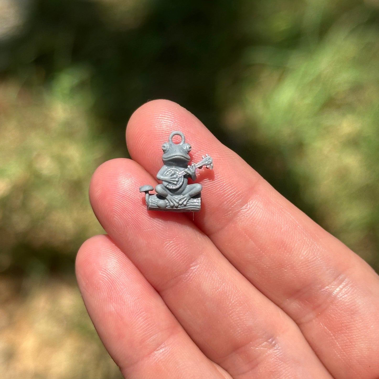 Banjo Frog Charm