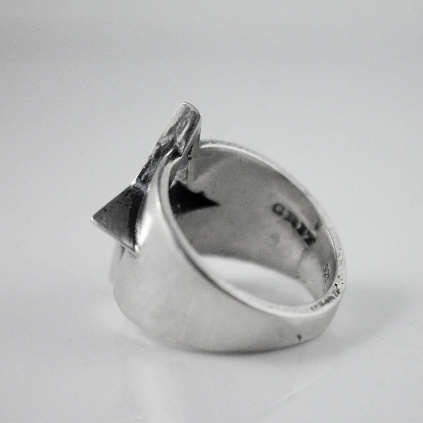 Open Star Ring in Sterling Silver