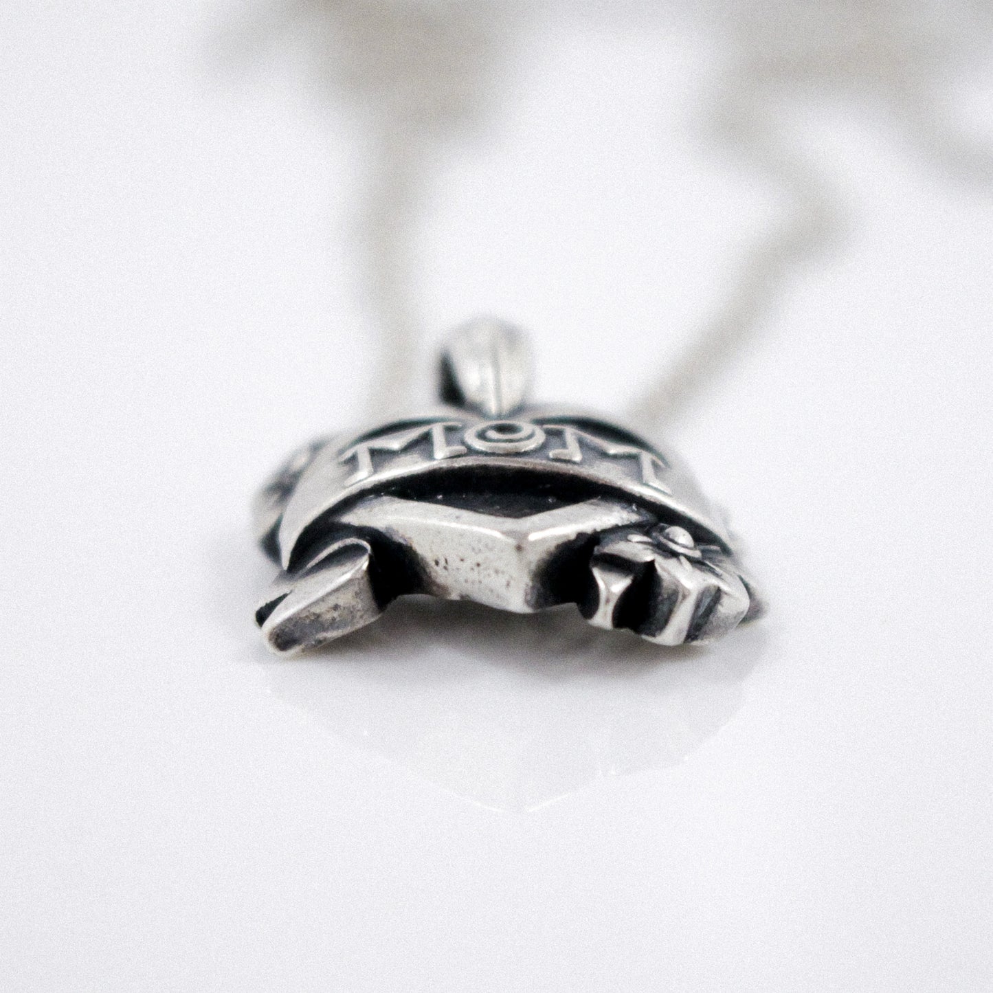 Mom Heart & Flowers Necklace