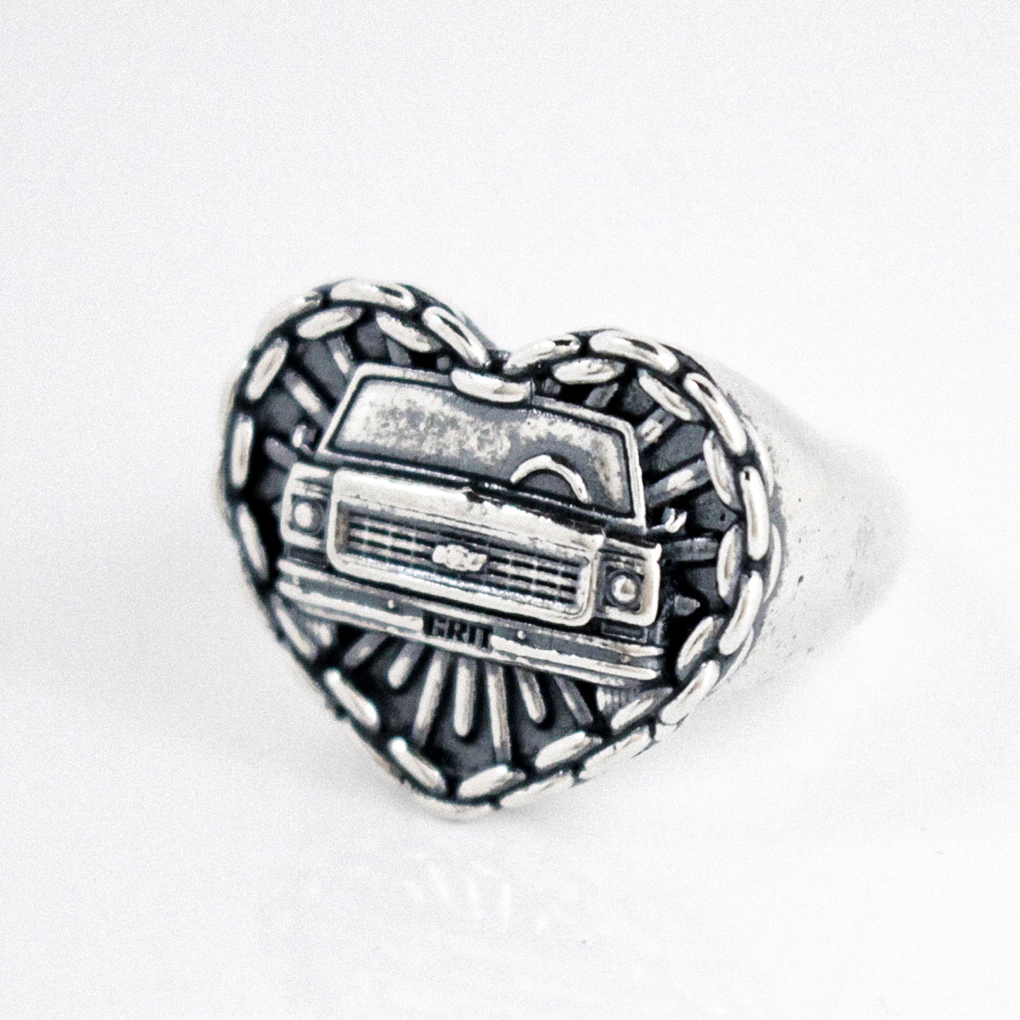 Chevy Heart Like a Truck Ring