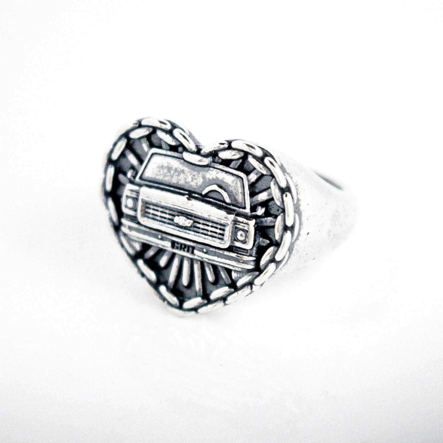 Chevy Heart Like a Truck Ring
