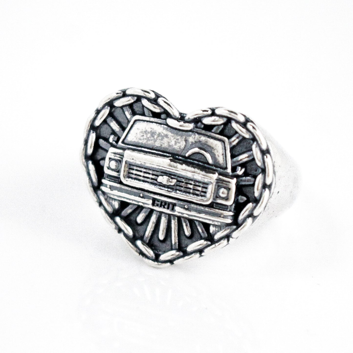 Chevy Heart Like a Truck Ring