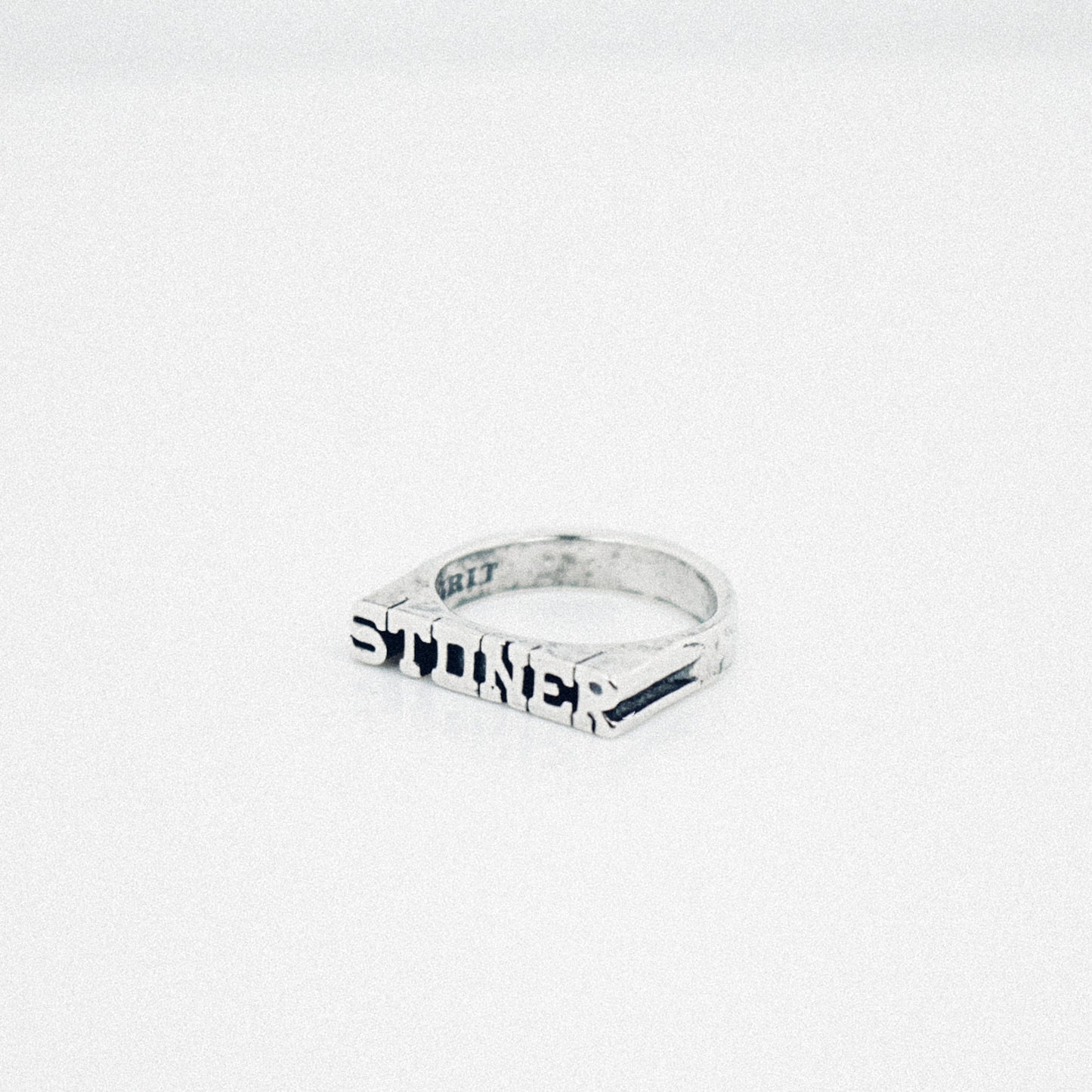 Stoner Ring in Sterling Silver