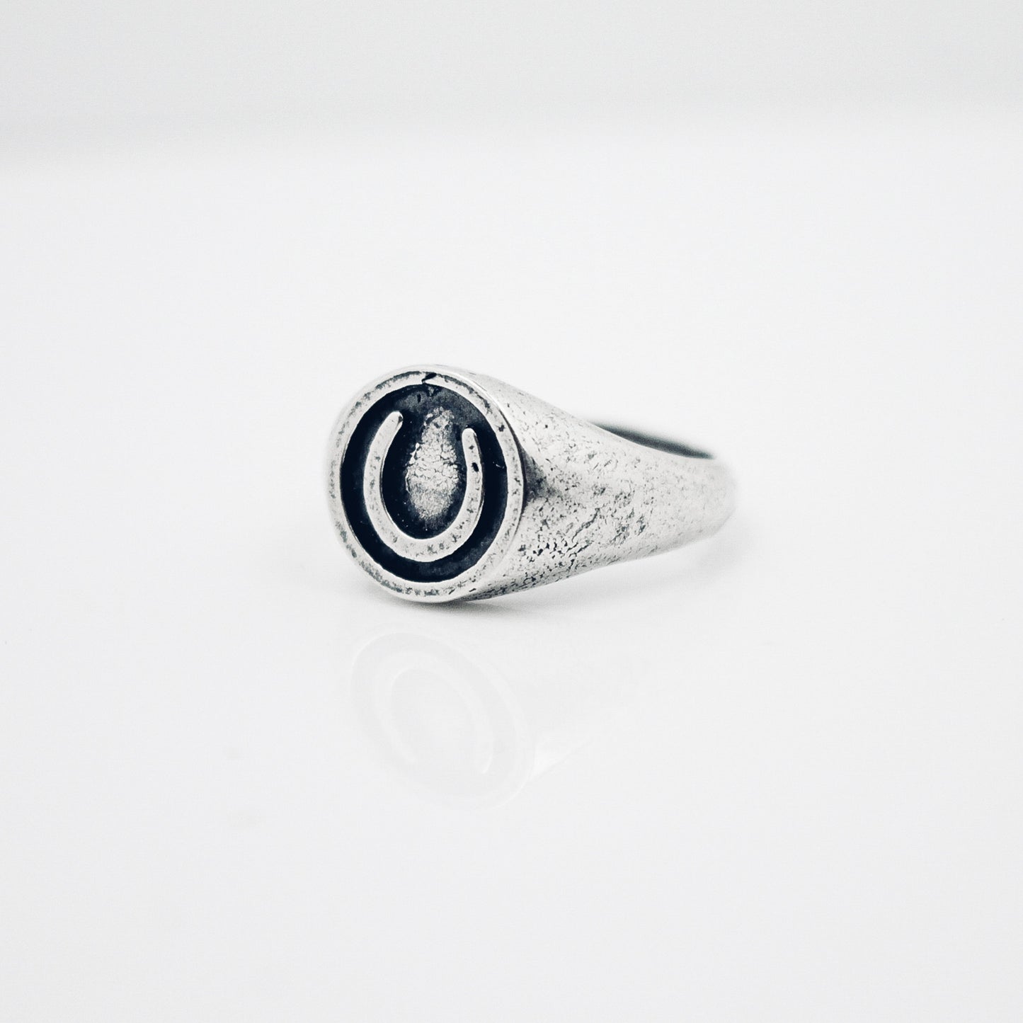 Horseshoe Signet Ring