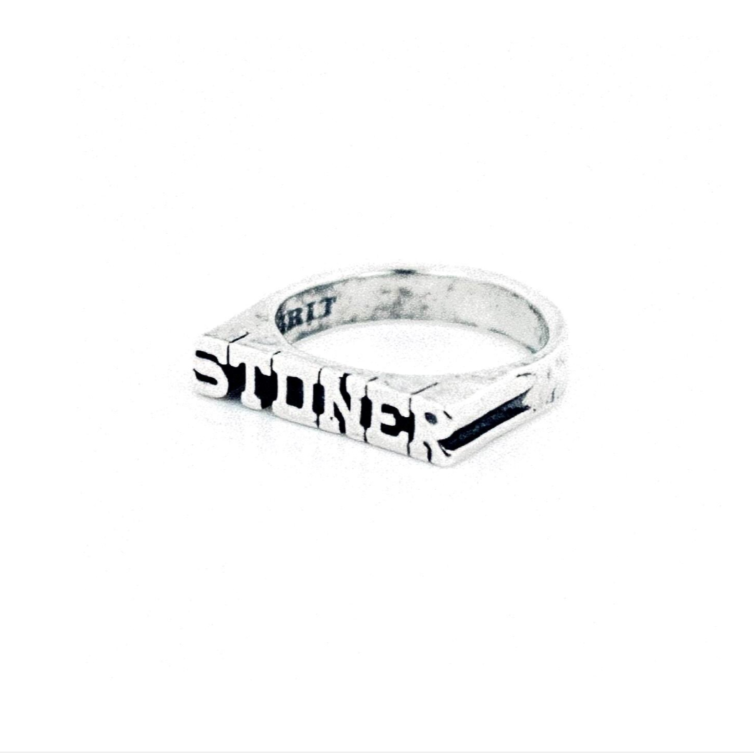 Stoner Ring in Sterling Silver