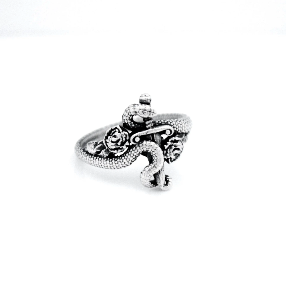 Snake & Dagger Ring