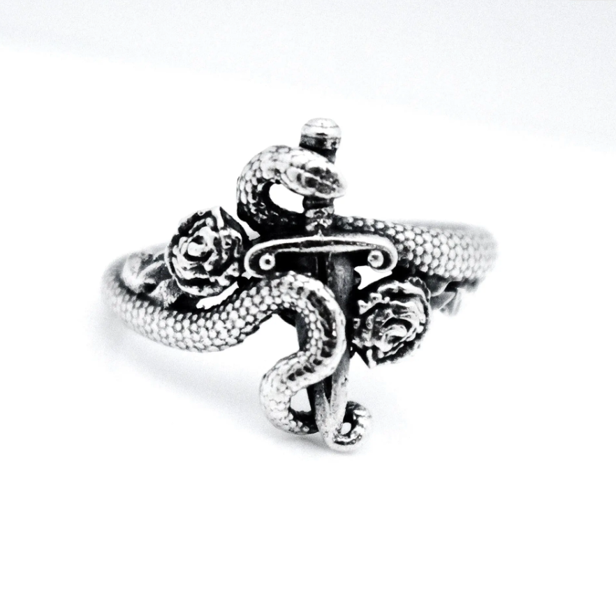Snake & Dagger Ring – Grit Trade Co.