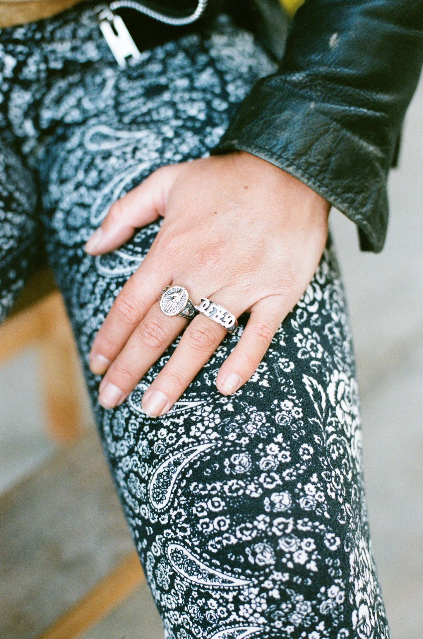 Custom 3-6 Letter Word or Personalized Name Ring