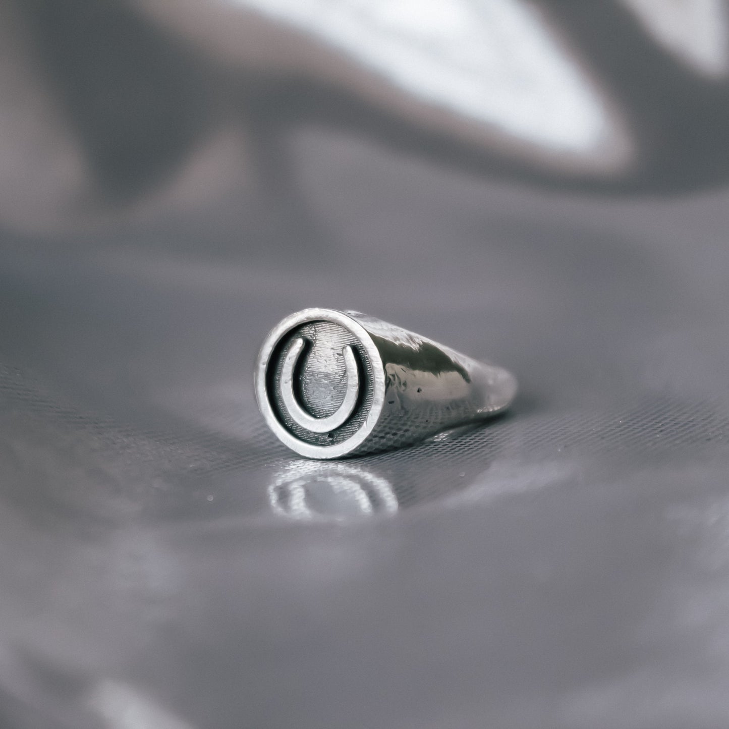 Horseshoe Signet Ring