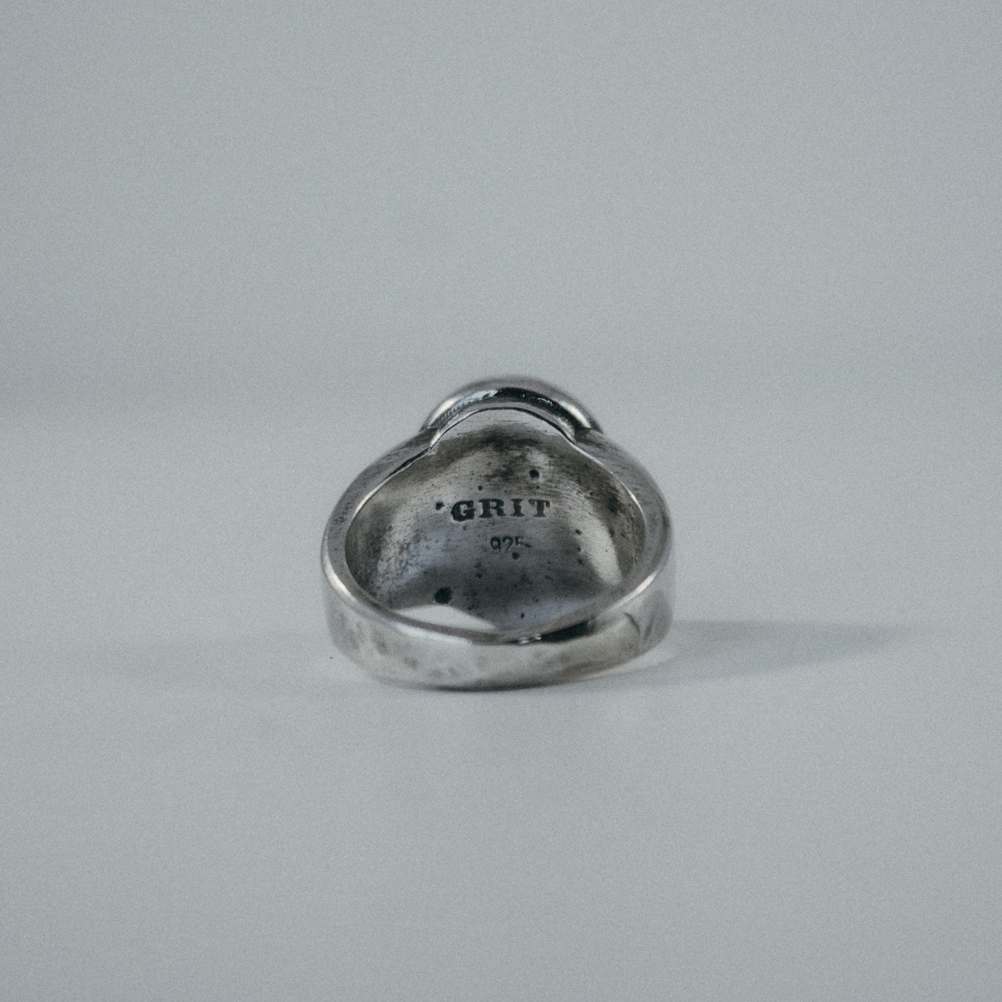 Evil Eye Ring with Smooth Sides