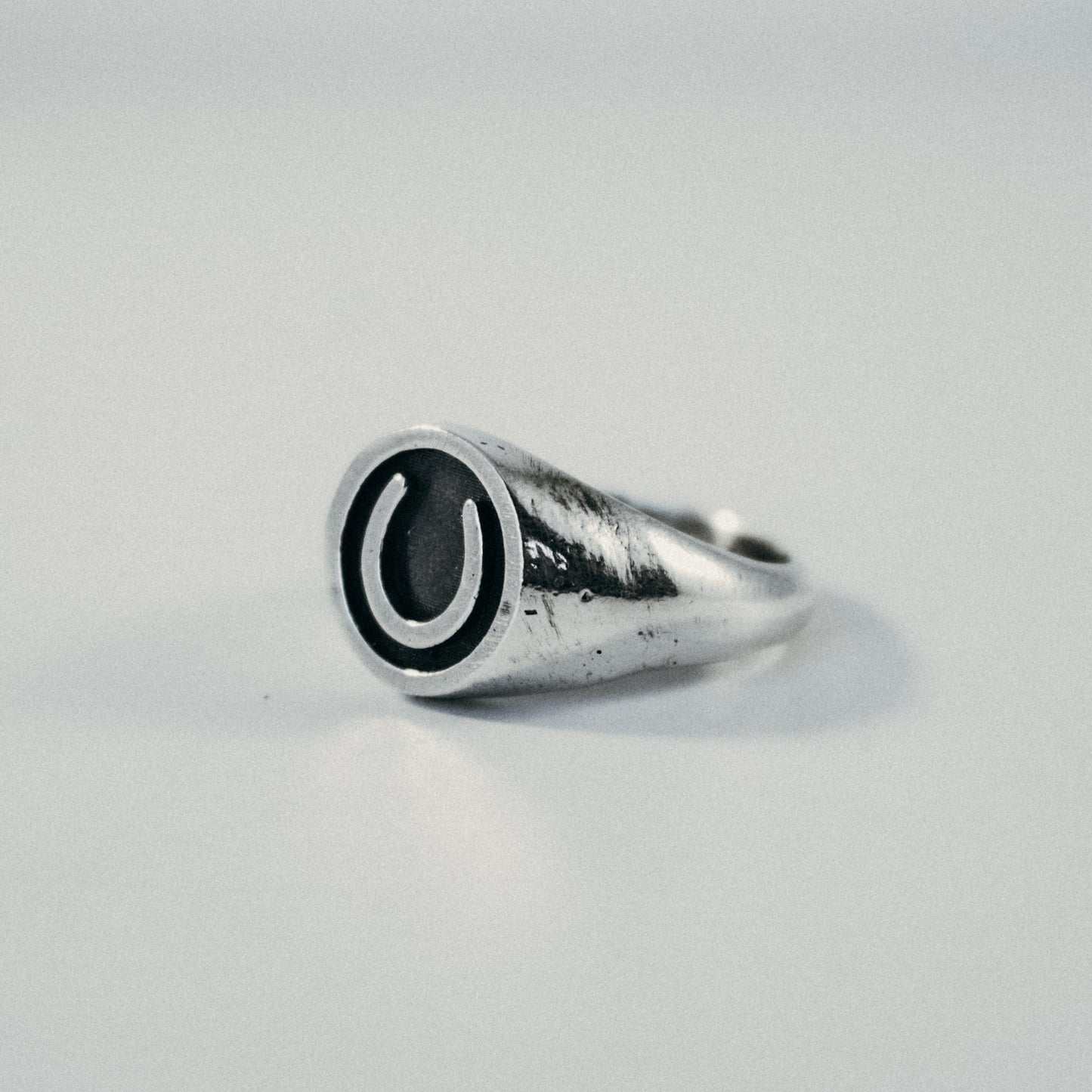 Horseshoe Signet Ring
