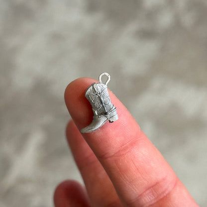 Butterfly Cowboy Boot Charm