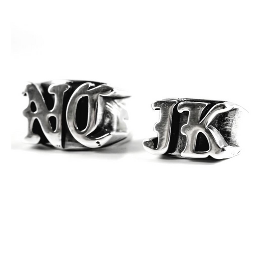 Custom Initials Ring
