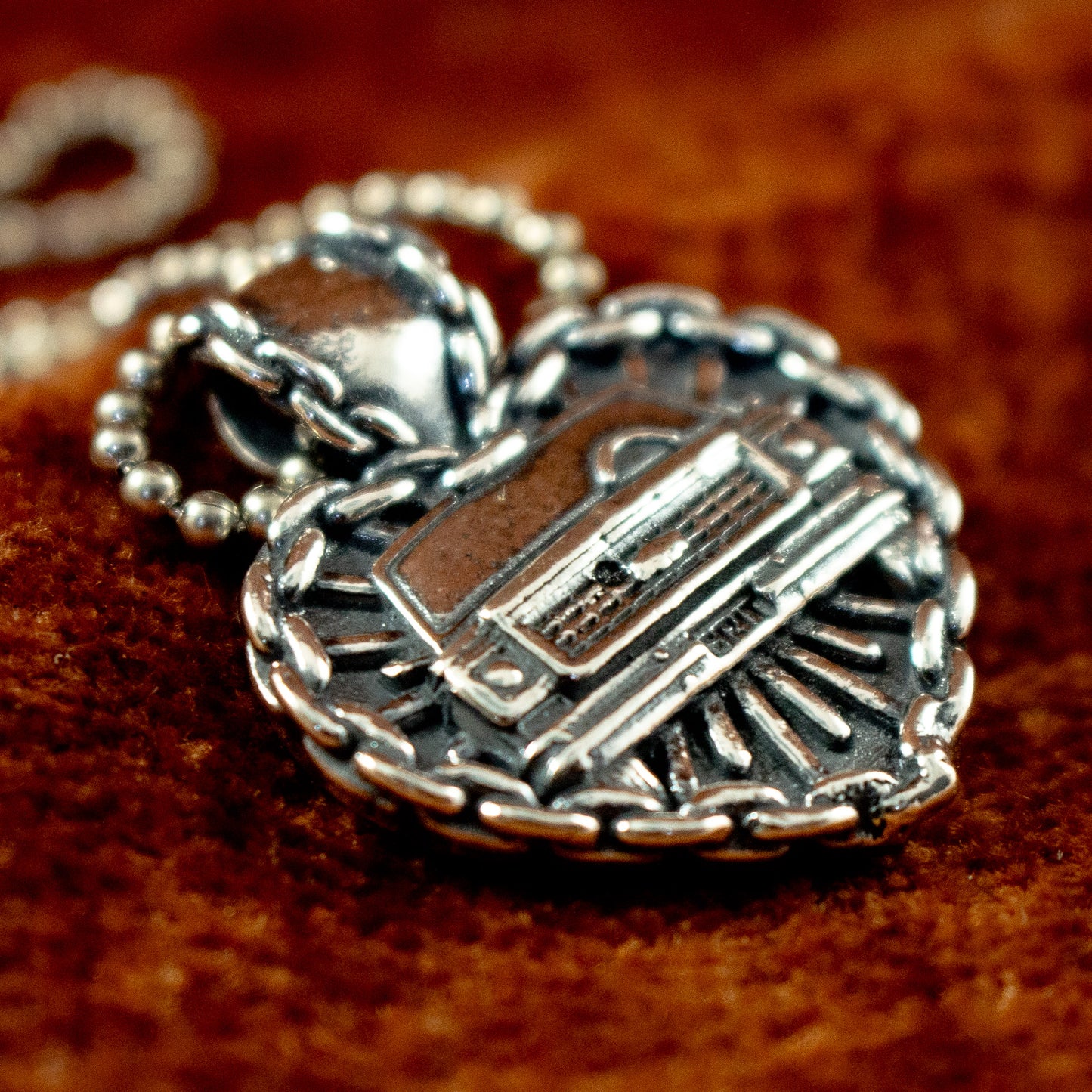 Heart Like a Truck Squarebody CHEVY Pendant