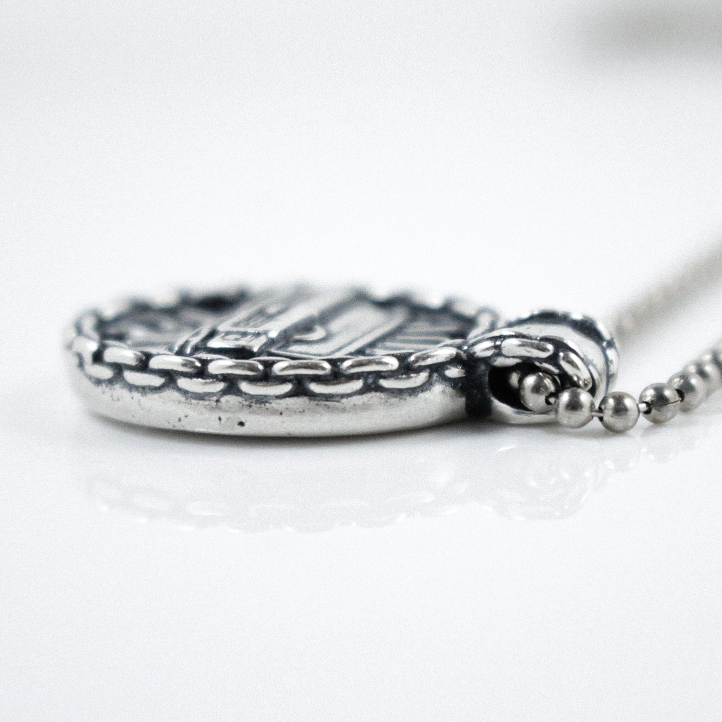 Oval 1970's Chevy C-10 Squarebody Truck Pendant