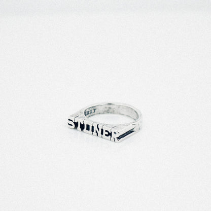 Stoner Ring in Sterling Silver