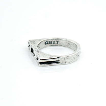 Stoner Ring in Sterling Silver