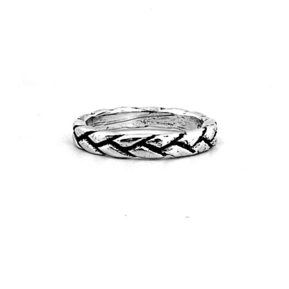 Delicate Wheat Shaped Ring Band