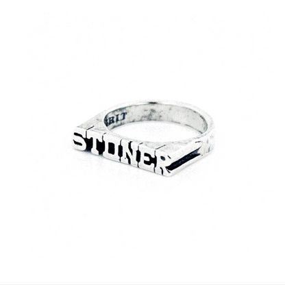 Stoner Ring in Sterling Silver