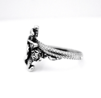Snake & Dagger Ring