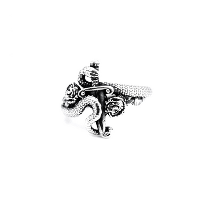 Snake & Dagger Ring