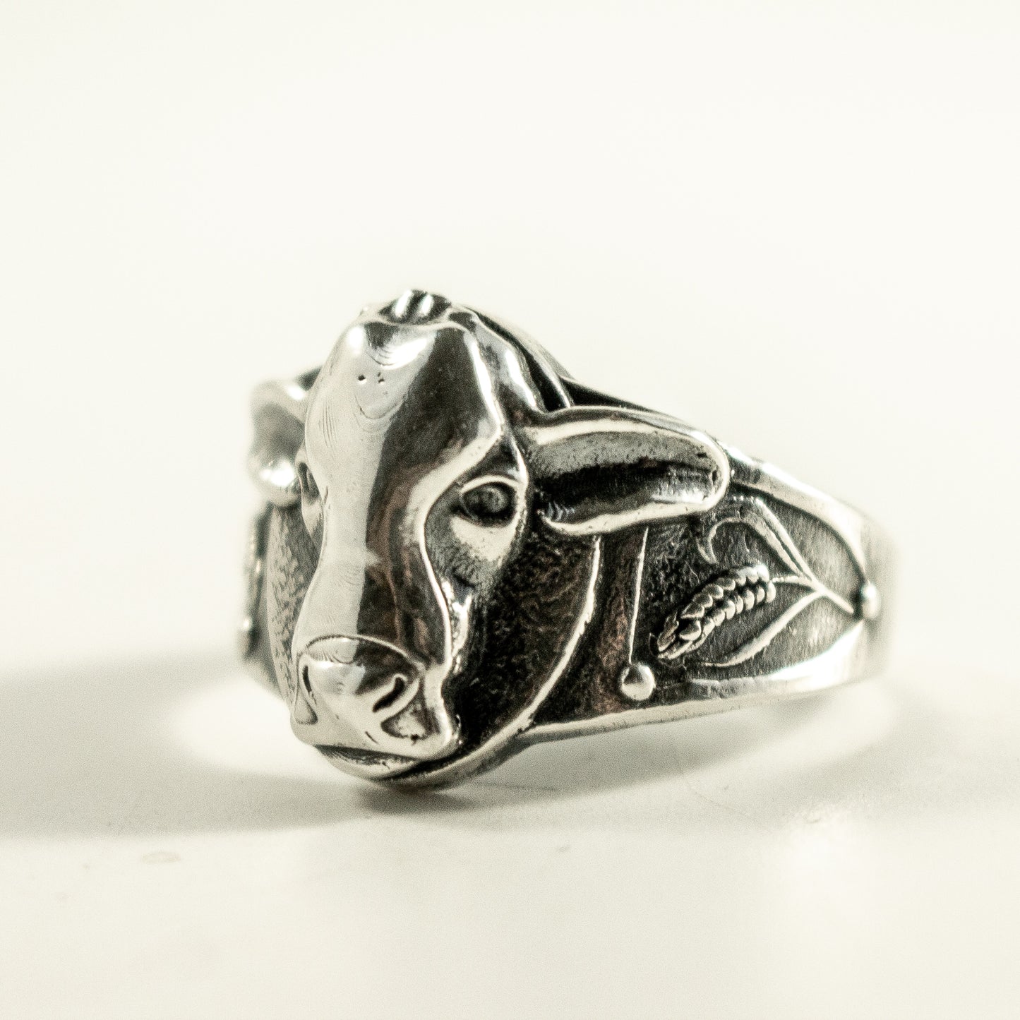 Cow Head Ring