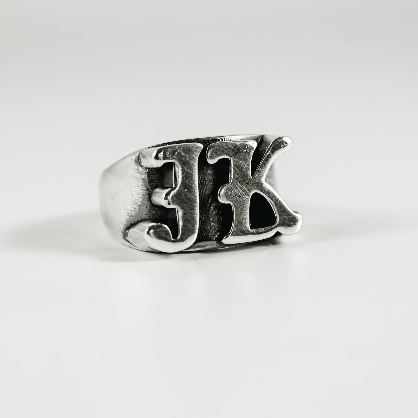 Custom Personalized Initials Ring 2 Letters