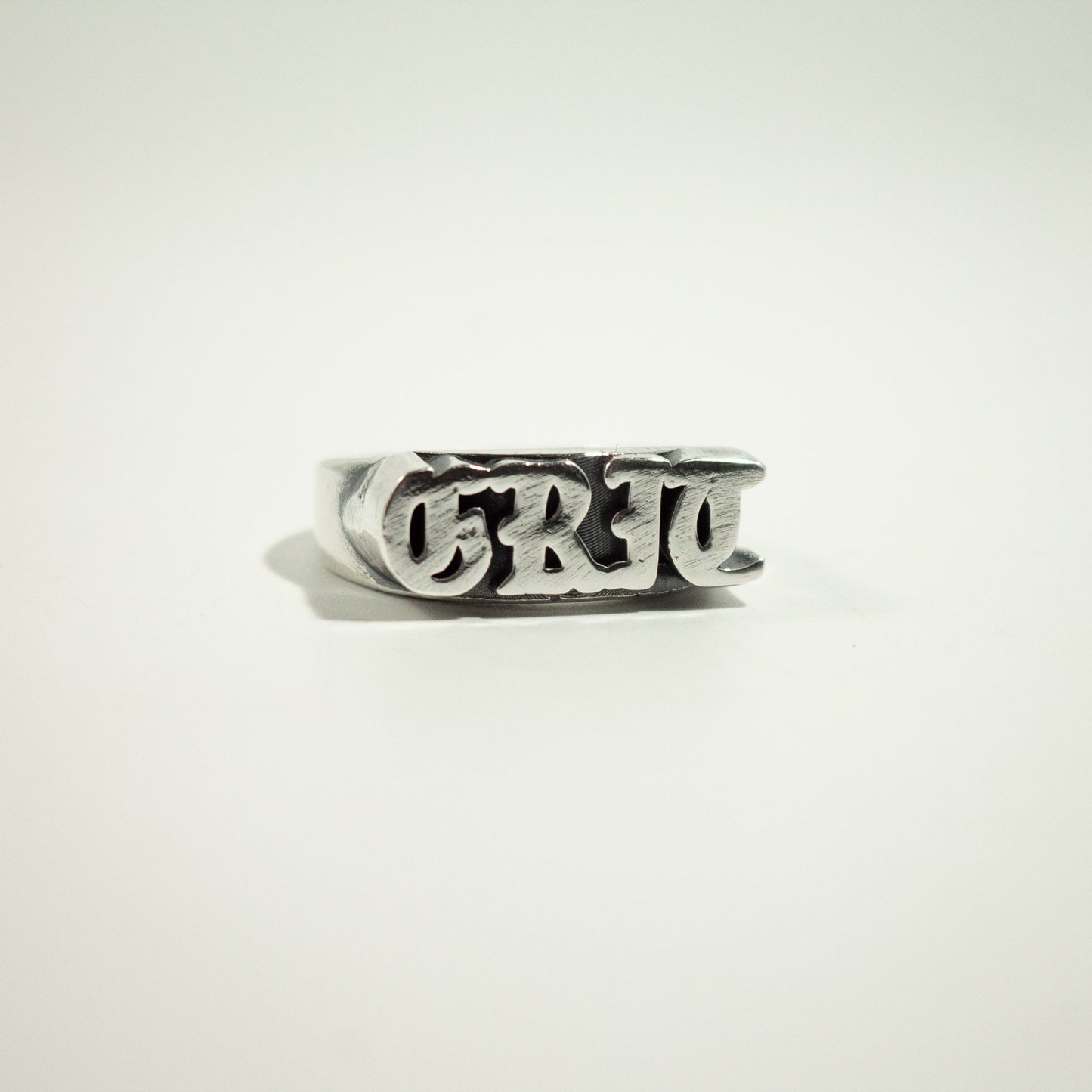 Customizable 4 Letter Word Ring